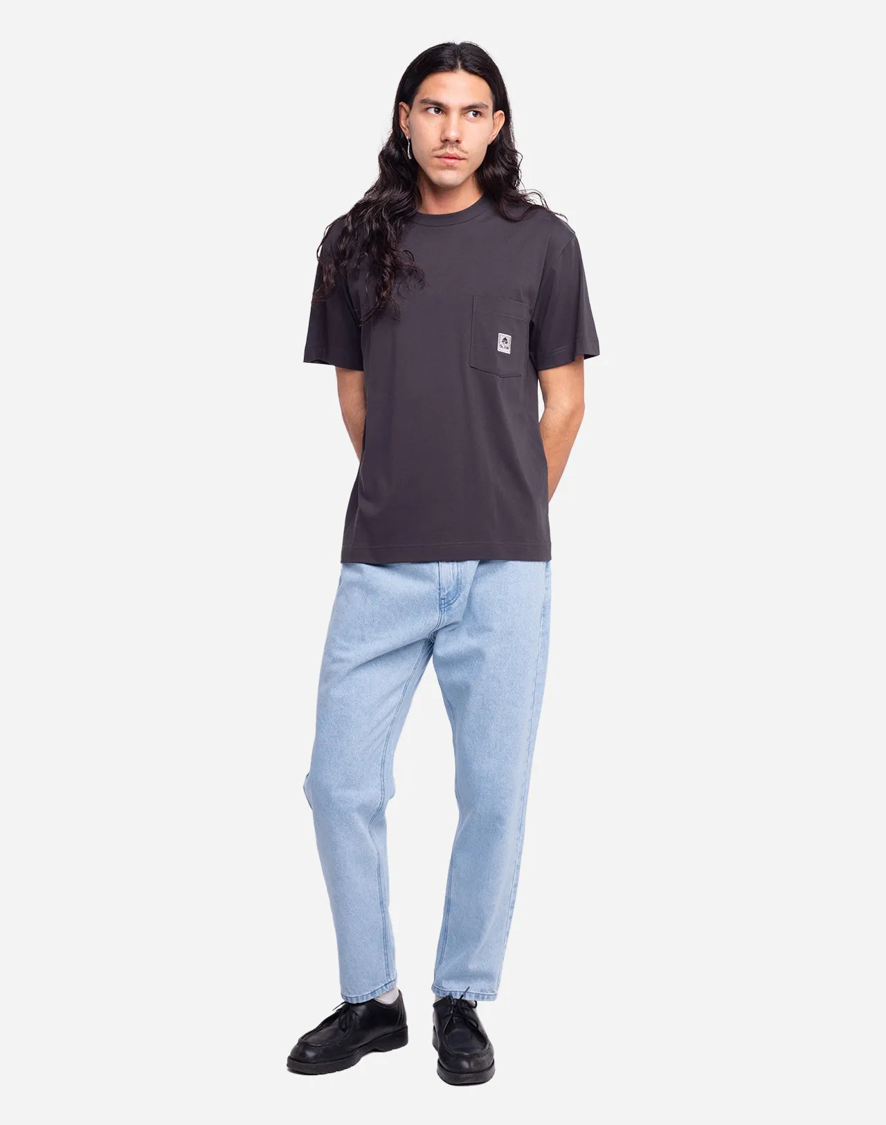 T-shirt Canopée noir carbone ample Taille XL Couleurs Noir Carbone