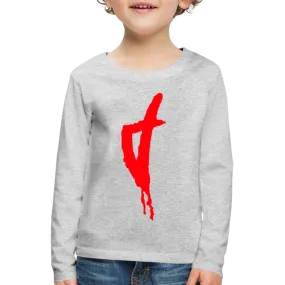 T-shirt ML Enfant Corse Rouge