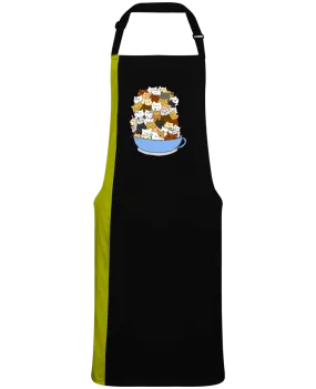 Tablier bicolore Tazón de Gatitos par  MaaxLoL