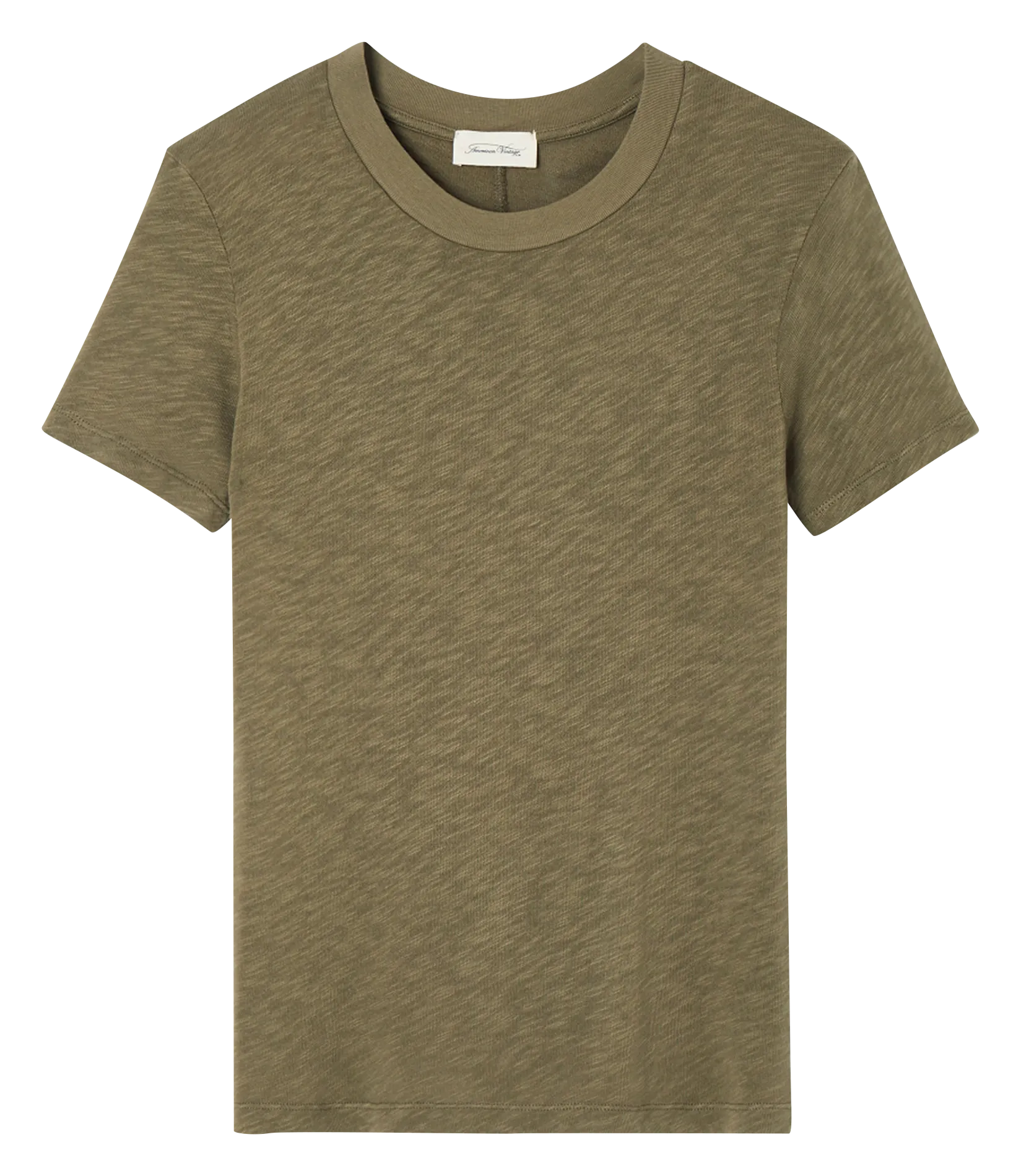 TEE-SHIRT COL ROND DROIT EN COTON SONOMA - AMERICAN VINTAGE pour FEMME | Printemps
