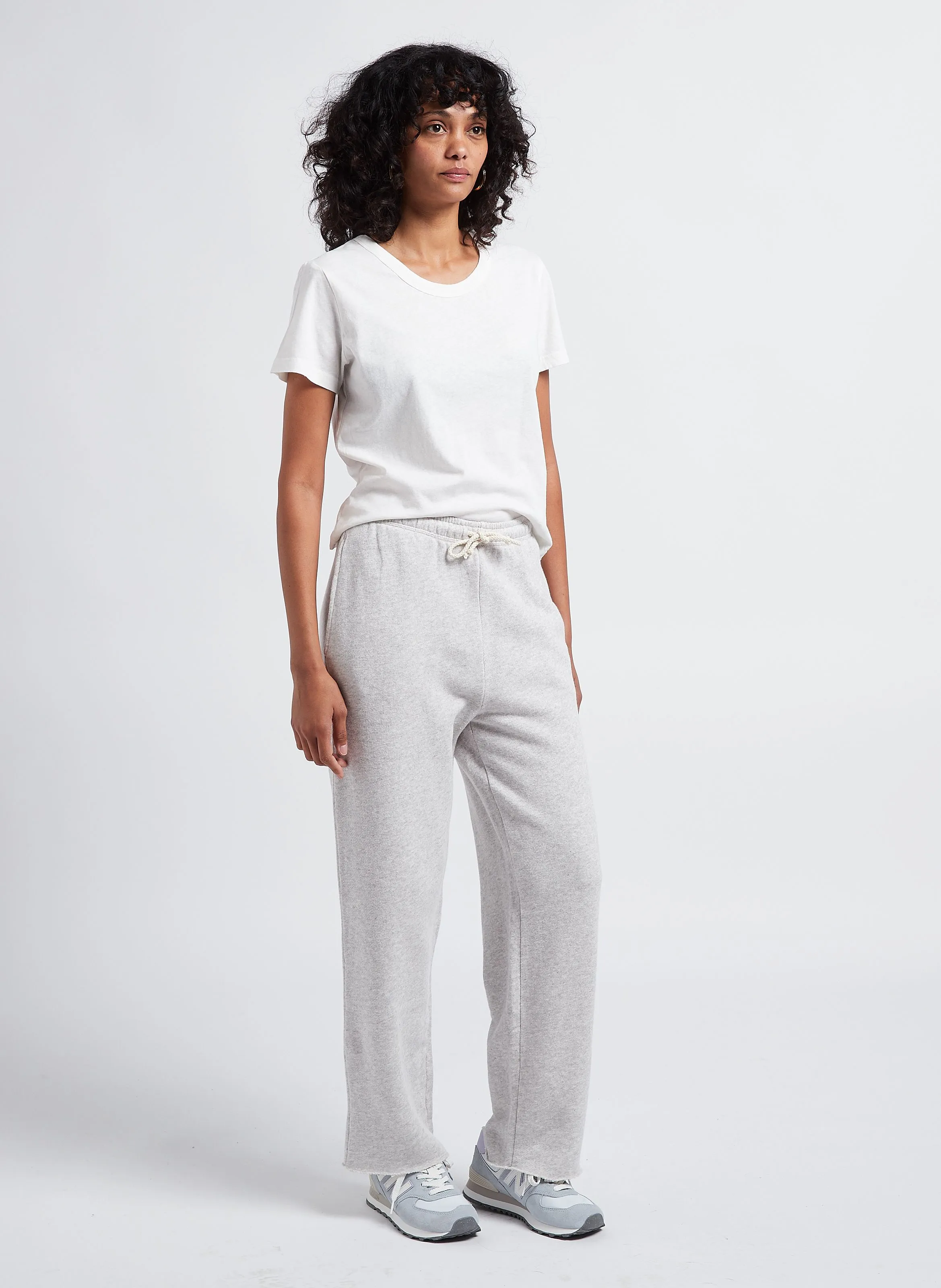 TEE-SHIRT COURT COL ROND EN COTON GAMIPY - AMERICAN VINTAGE pour FEMME | Printemps