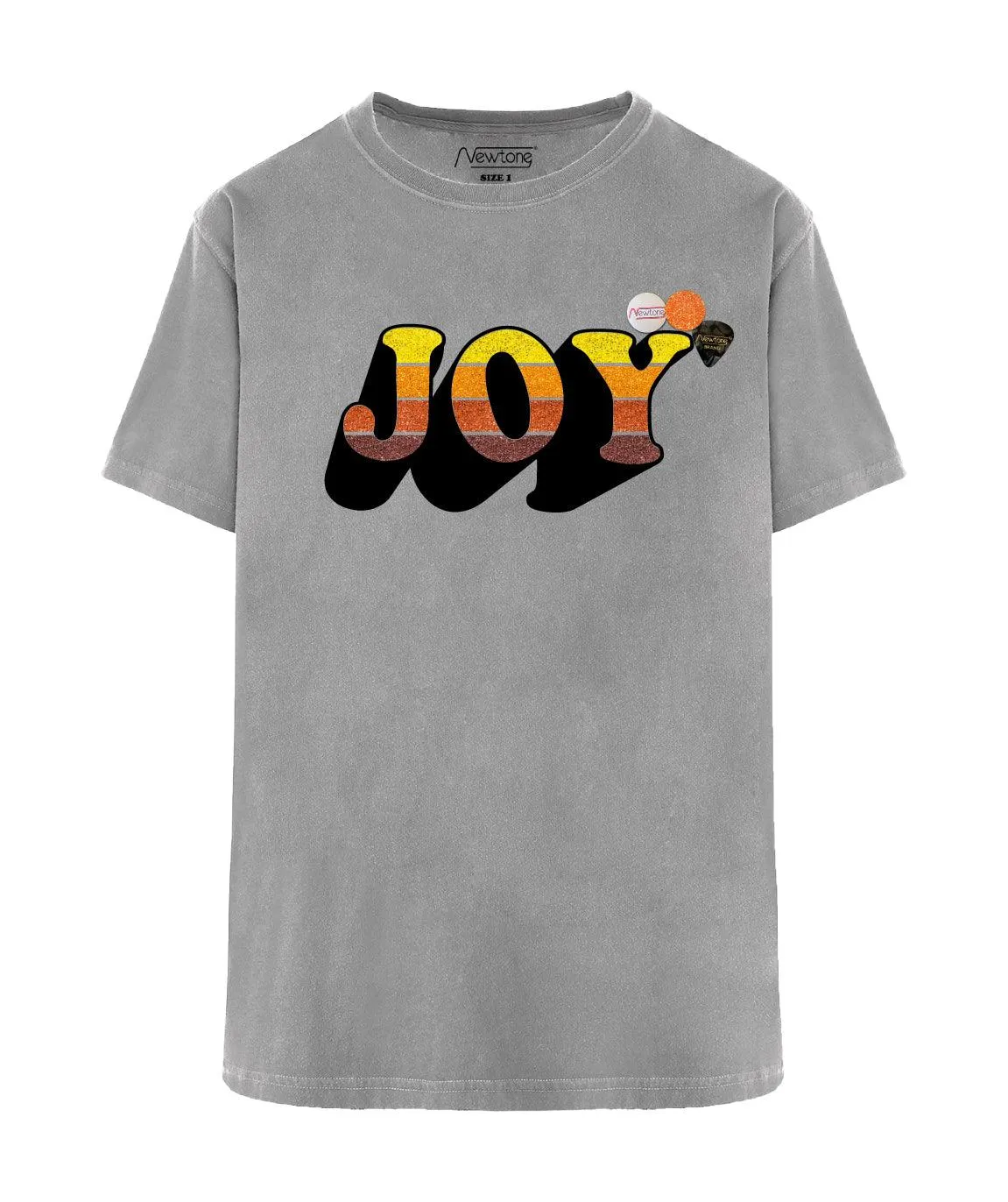 Tee shirt trucker grey JOY FW23