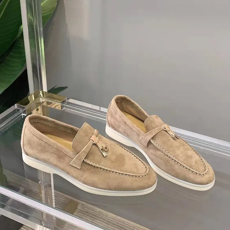Tess | Mocassins en Suède pour Femmes