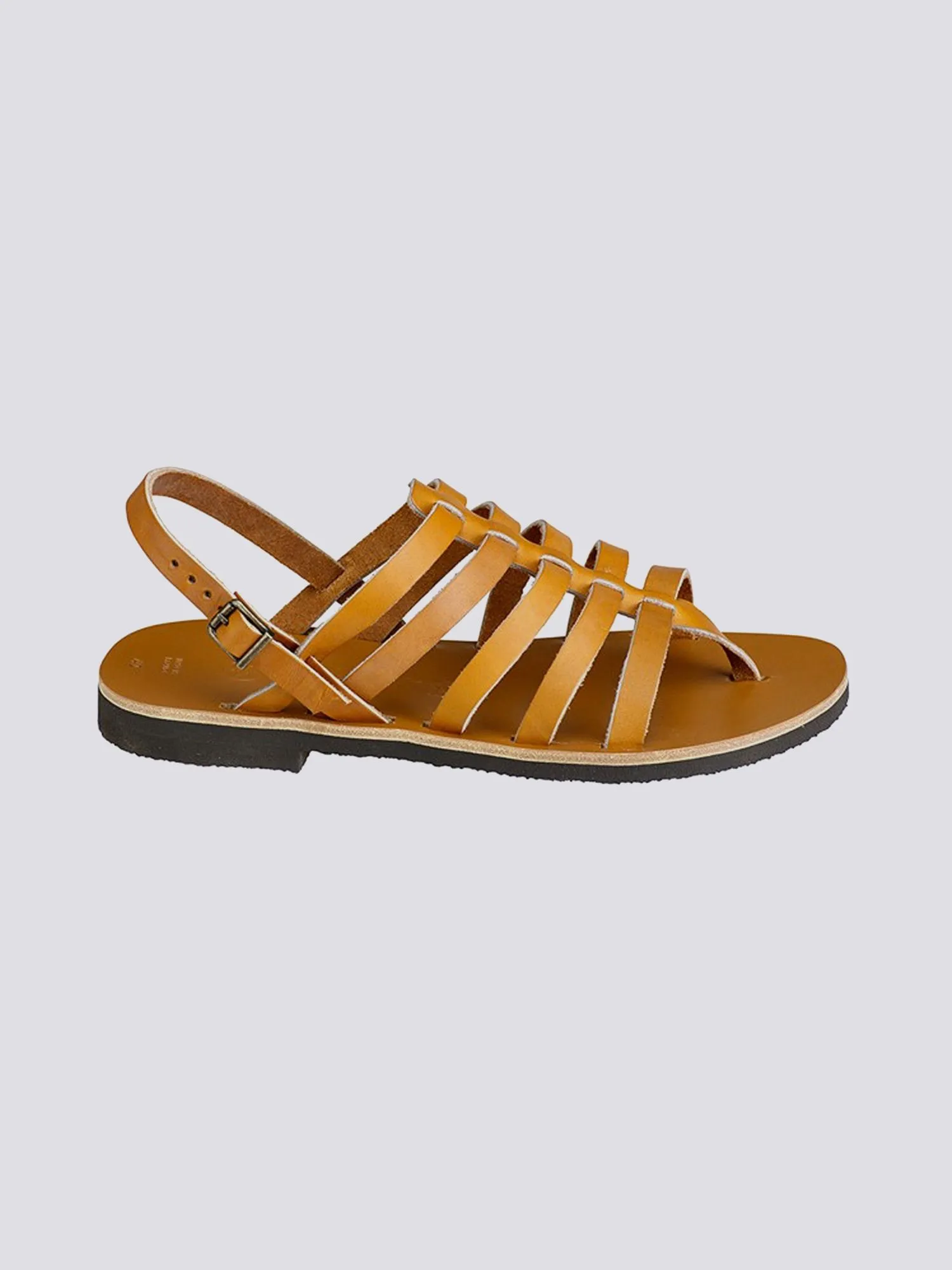 Tropezienne cuir tannage vegetal naturel homme - Max Vincent - Marques de France