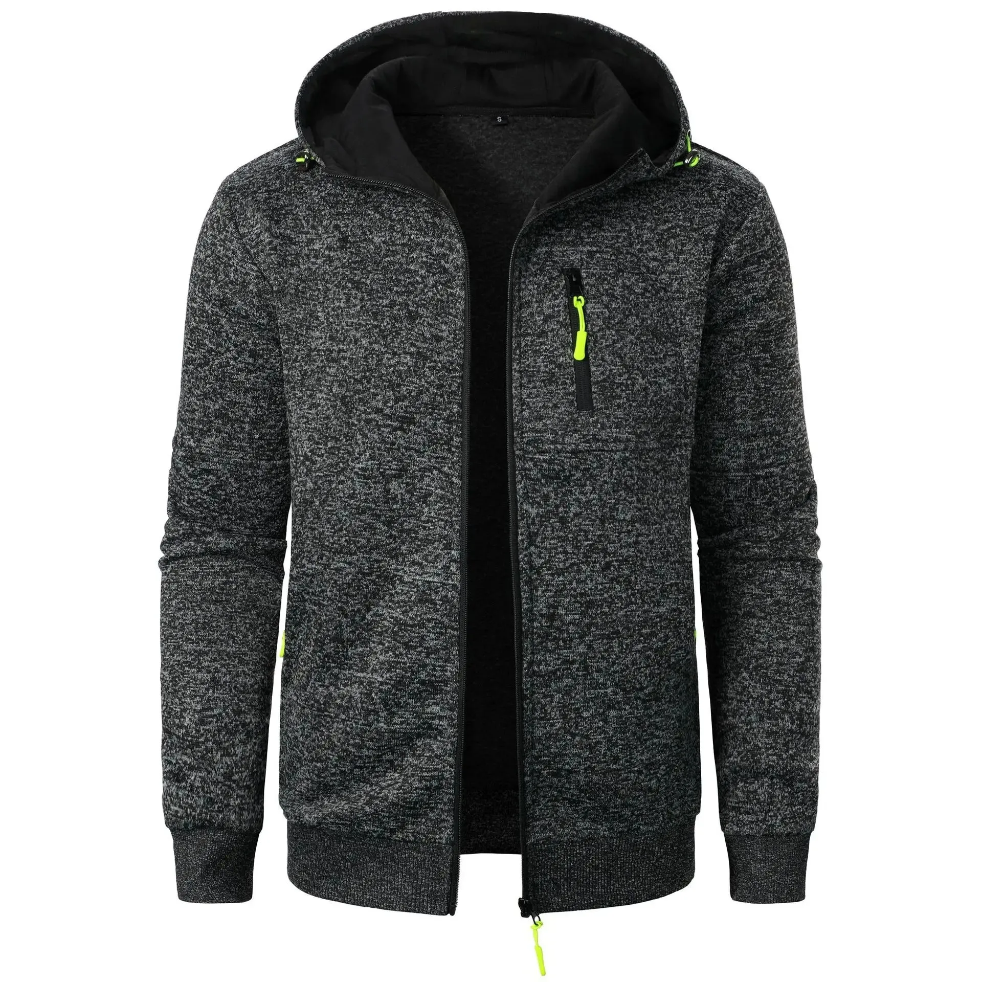 Veste de sport décontractée à capuche pour hommes