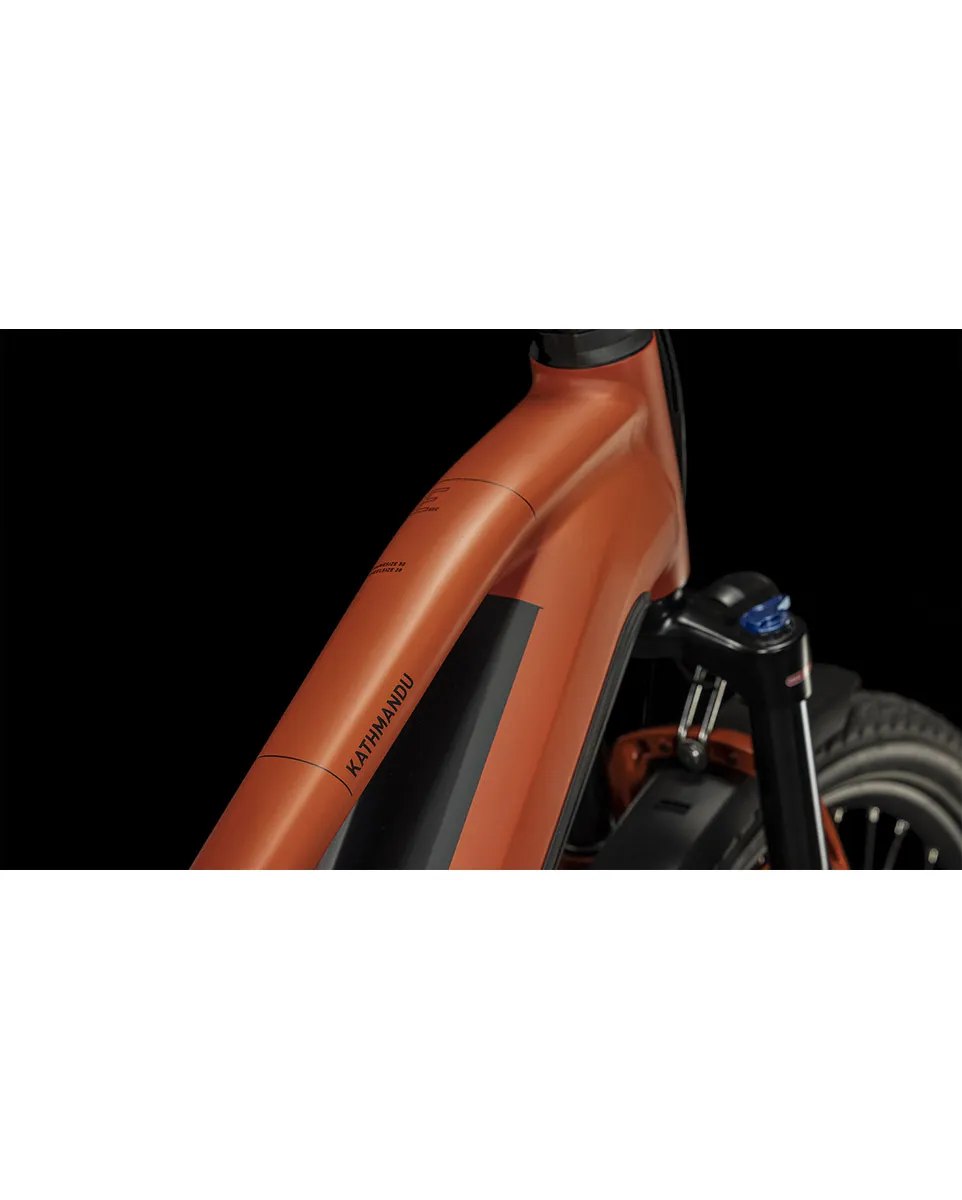 Vélo électrique trekking Femme KATHMANDU HYBRID EXC 750 Rouge