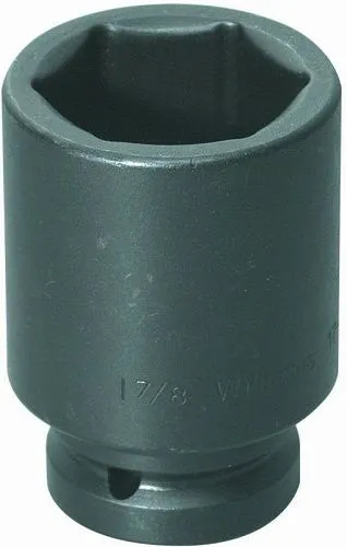 Williams 17-638 Douille à chocs 1-3/16" x 6 pans courte à prise 1"